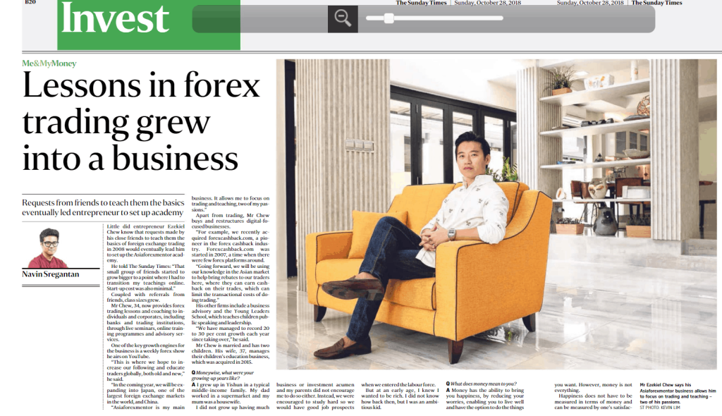 ezekiel chew straits times asia forex mentor
