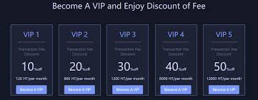 Huobi VIP membership fees