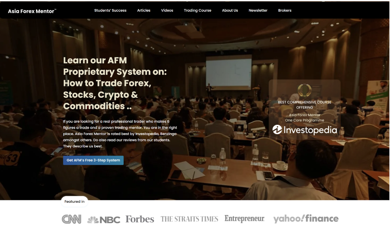 1. Asia Forex Mentor – Best Forex Trading Courses and Formations In Indonesia
