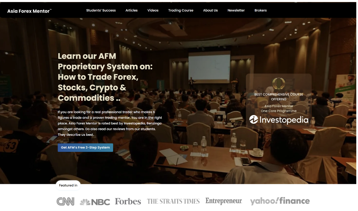 1. Asia Forex Mentor – Best Forex Trading Courses and Formations In Thailand
