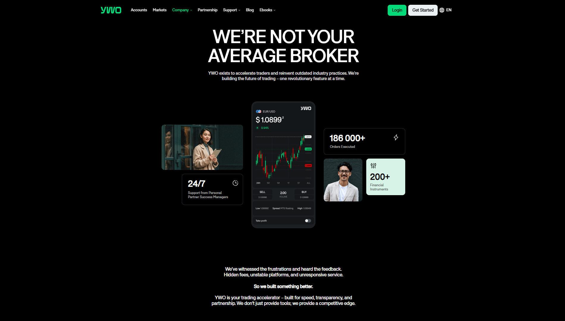 YWO Broker
