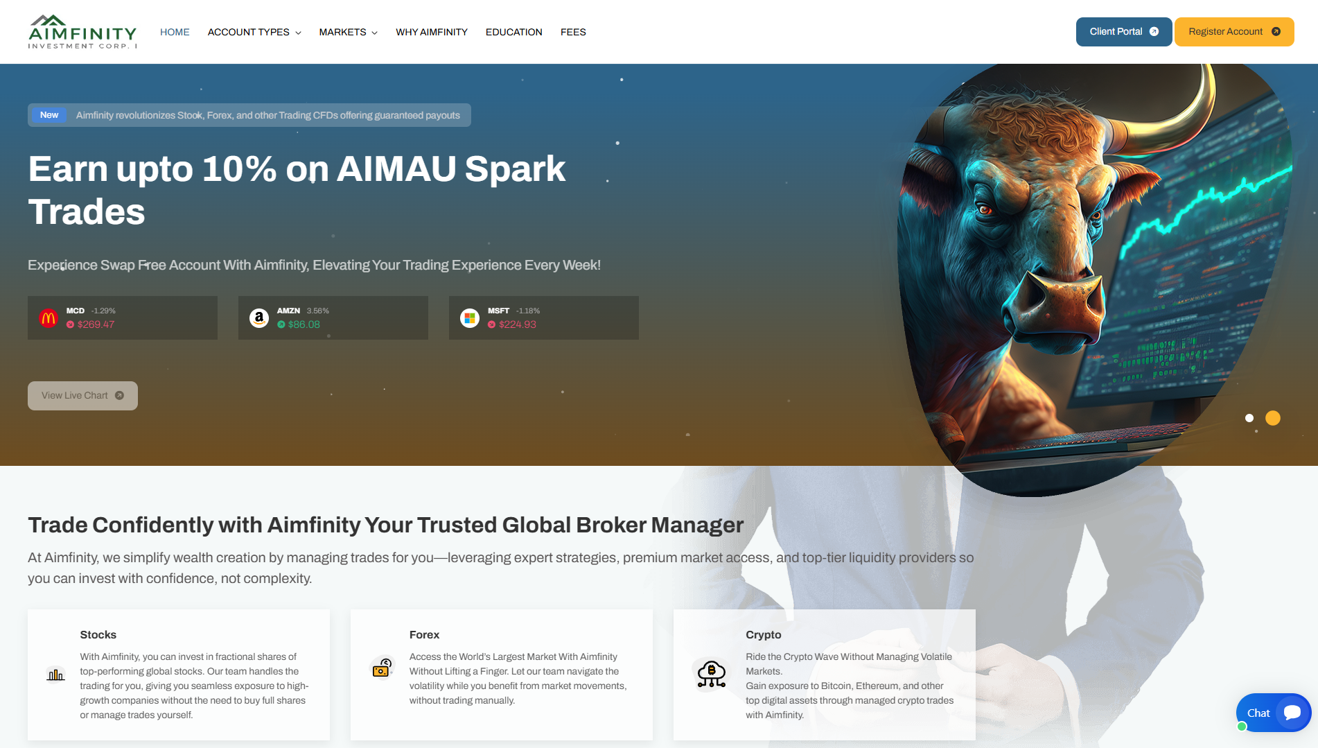 Aimfinity Broker