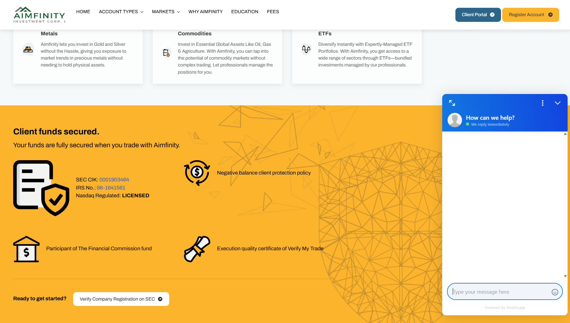 Aimfinity Broker