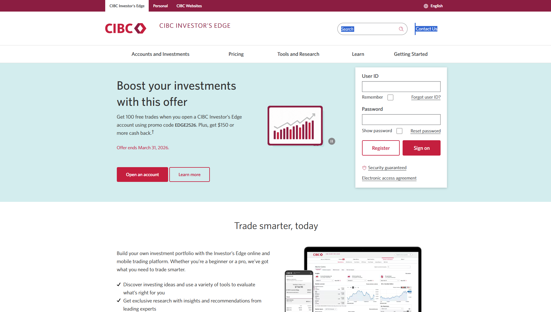 CIBC Investor’s Edge