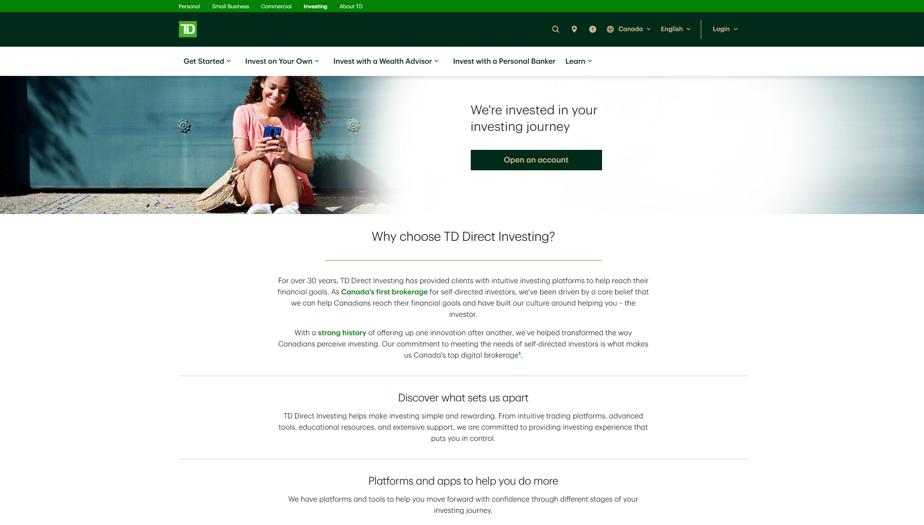 TD Direct Investing