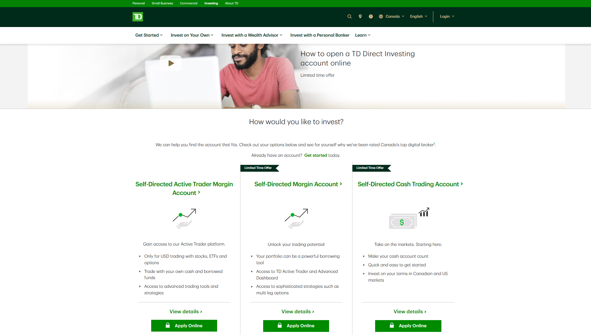 TD Direct Investing