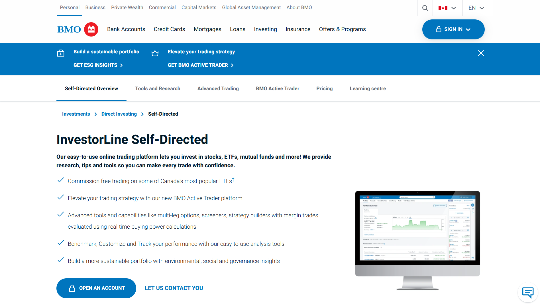 BMO InvestorLine