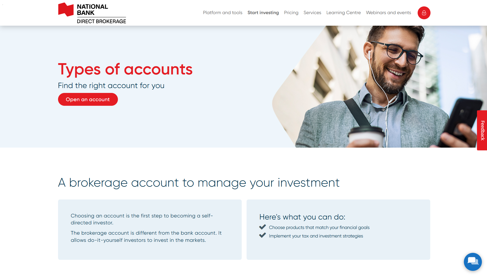 National Bank Direct Brokerage