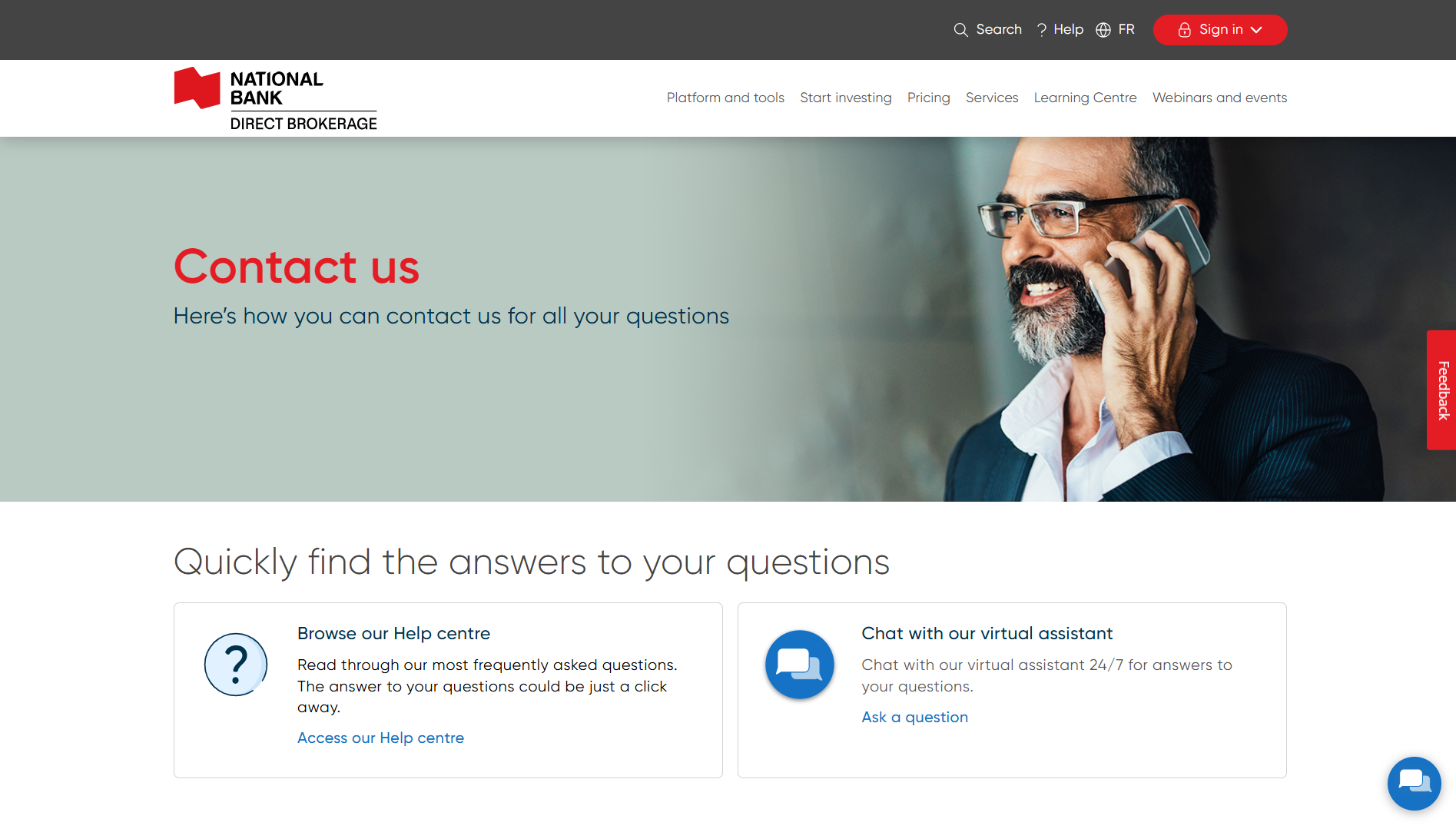 National Bank Direct Brokerage