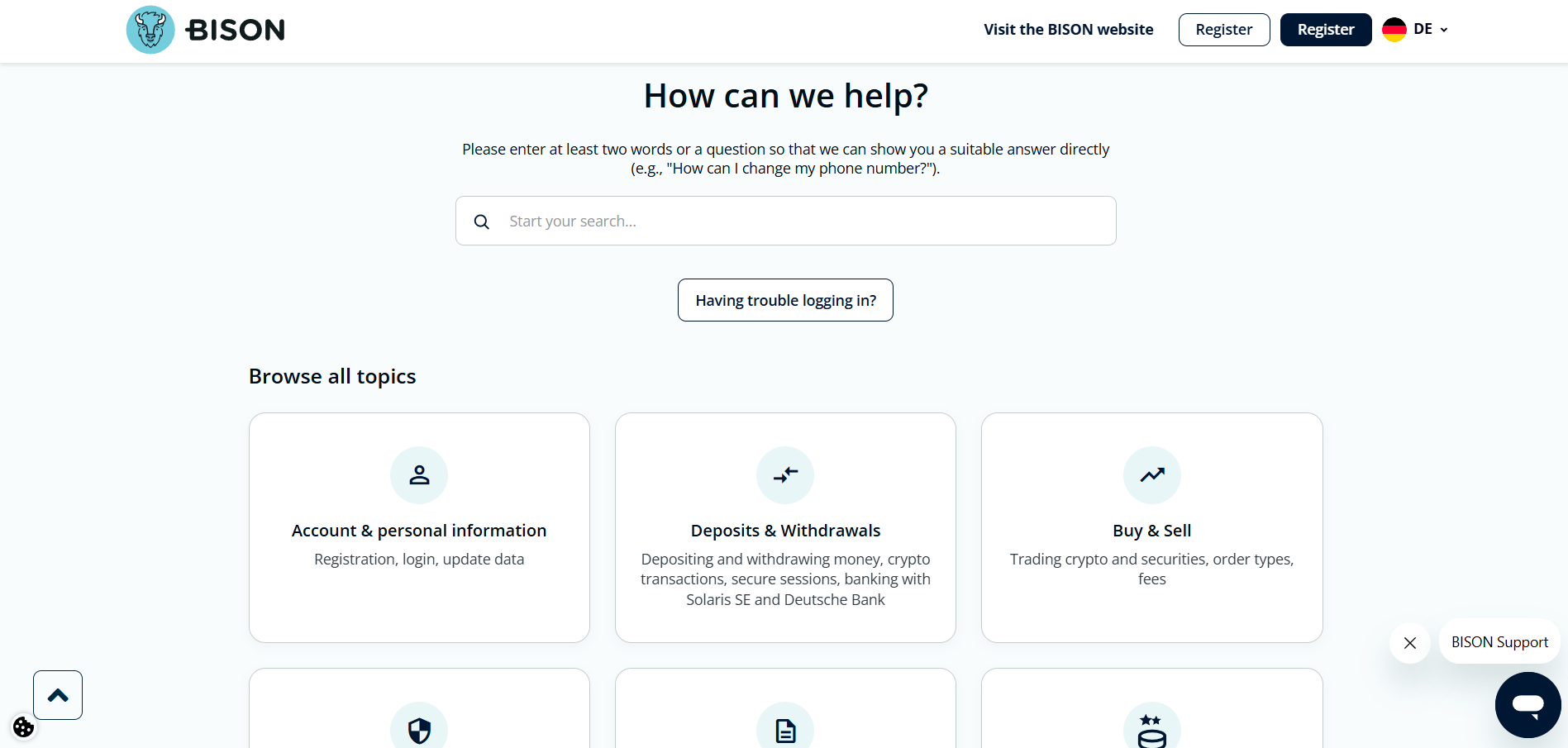 BISON App