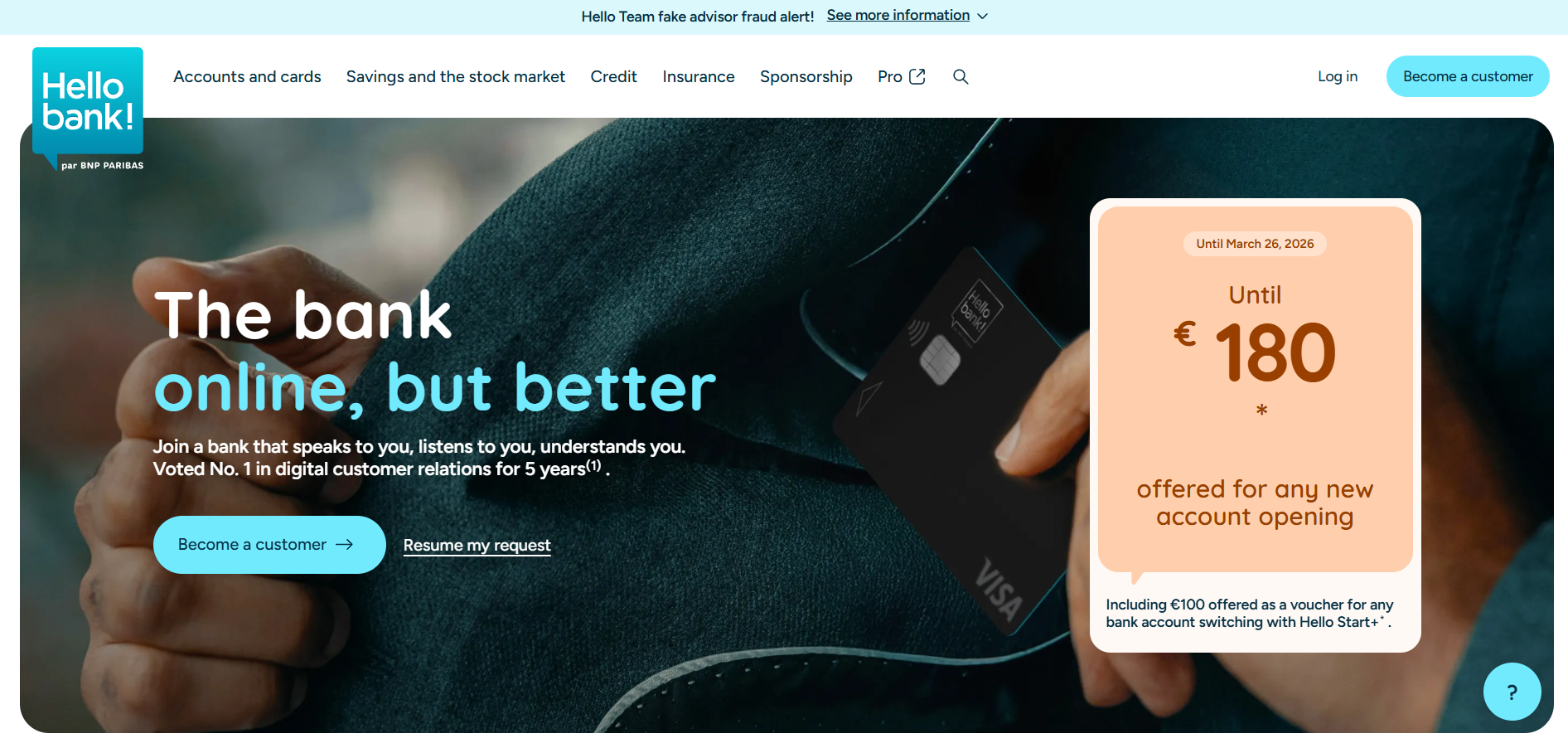 Hello bank!