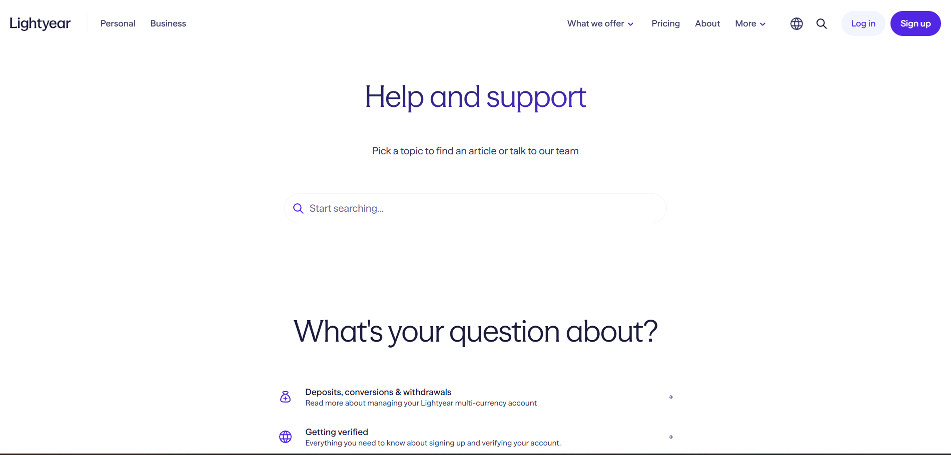 Lightyear App