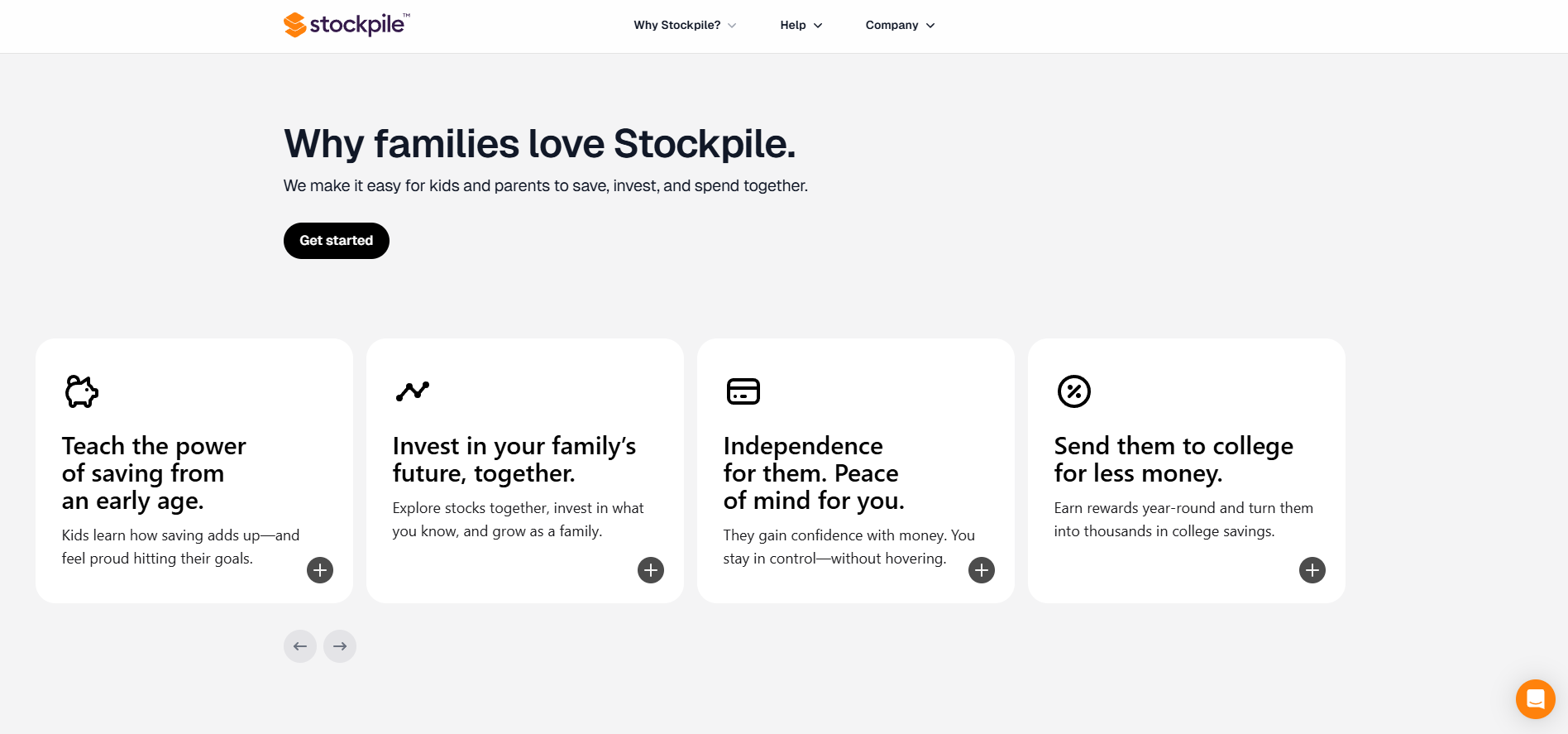 Stockpile Investments