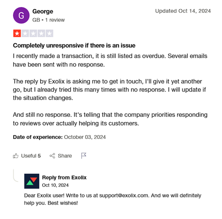 Exolix review