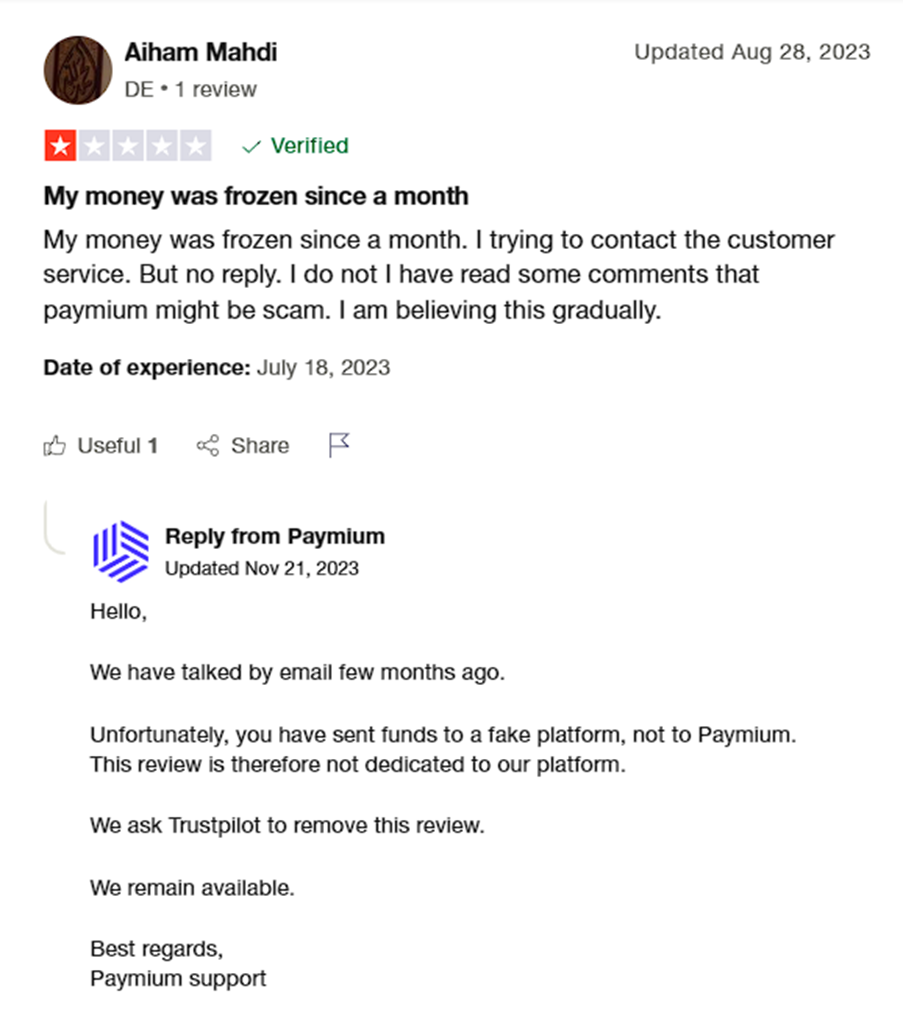 Paymium review