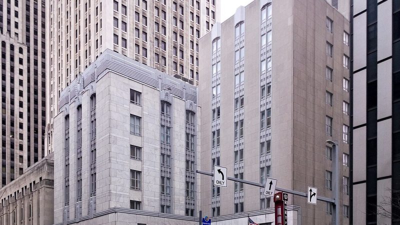 A Federal Reserve Bank building exterior